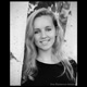 kennebunk girl senior portrait in black and white